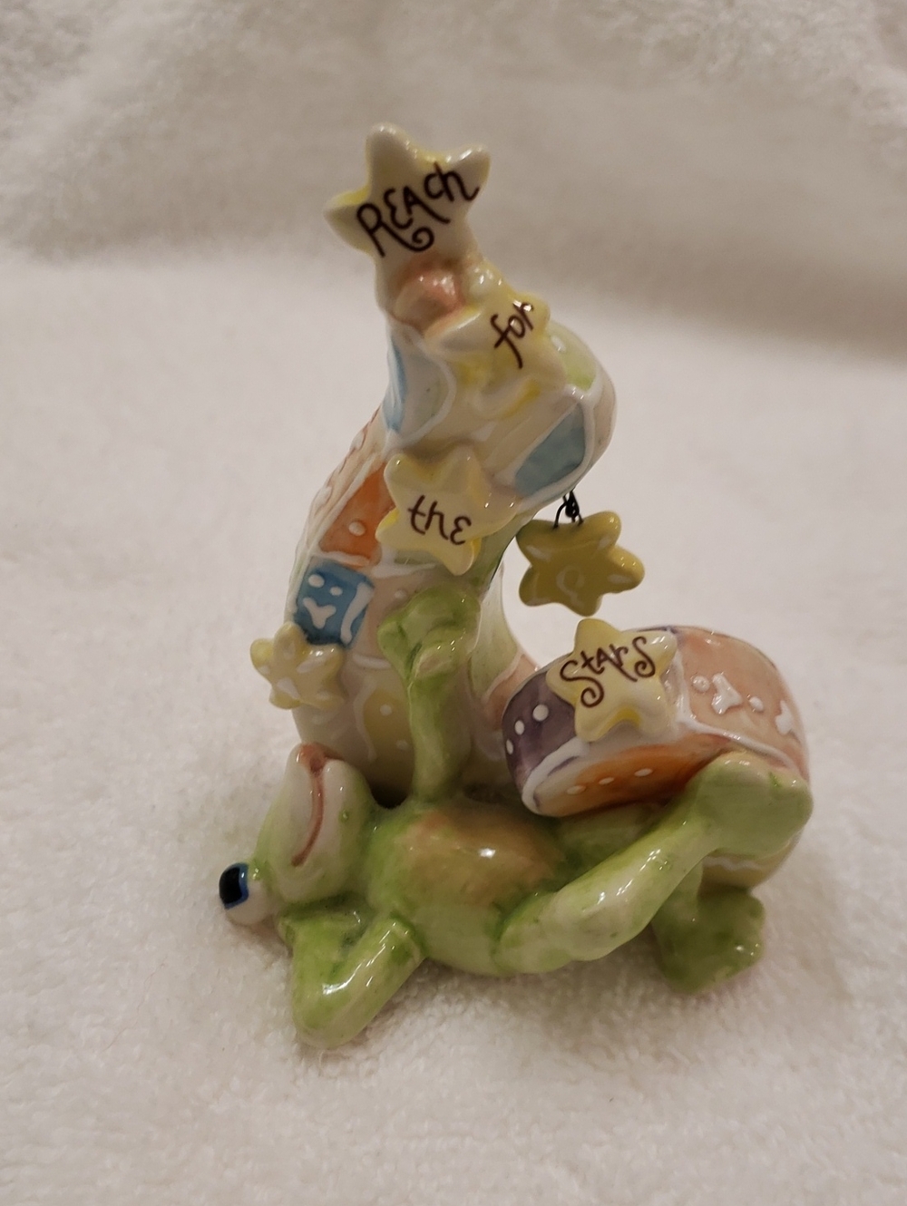 Reach for the Stars Koko Originals Frog Figurine